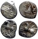Ancient Coins - Gaul - Lingons Trib - 2 Quinarii - KALETEDOY