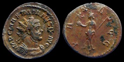 Ancient Coins - Maximianus - AE Aurelianus - PAX AVGG - Lyon mint