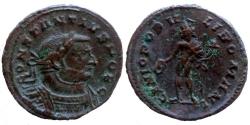 Ancient Coins - Constantius I Chlorus - AE Follis - GENIO POPVLI ROMANI - London - RIC. 16