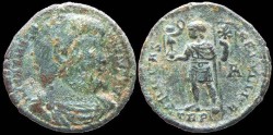 Ancient Coins - Magnentius - AE Maiorina - FELICITAS REIPVBLICE - Trier mint
