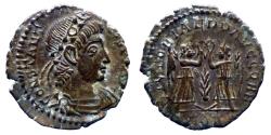 Ancient Coins - Constantius II - Ae 3/4 - VICTORIAE DD AVGG Q NN - Aquileia - RIC.86