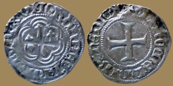 World Coins - FRANCE - Bretagne - Jean V - Blanc à l'hexalobe - Vannes mint