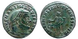 Ancient Coins - Maximianus - AE Follis - SACRA MONET AVGG ET CAESS NOSTR - Ticinum - RIC.45b
