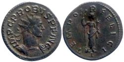 Ancient Coins - Probus - Aurelianus - TEMPOR FELICI - Lyon - RIC. 104