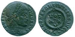 Ancient Coins - Constantine I - Ae Nummus - DN CONSTANTINI MAX AVG - Ticinum - RIC. 167
