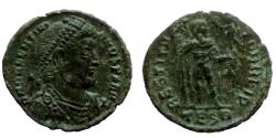 Ancient Coins - Valentinianus I - Ae nummus - RESTITVTOR REIP - Thessalonica - RIC. 17 a