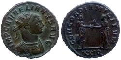 Ancient Coins - Aurelian - AE aurelianus - CONCORDIA MILITVM - Siscia - RIC. 244 - Quality