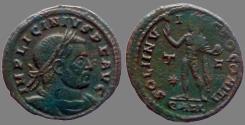 Ancient Coins - LICINIUS I - AE Follis - SOLI INVICTO COMITI - Arles - RIC.82 r4