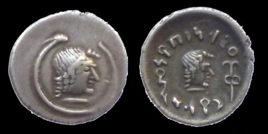 Ancient Coins - ARABIA, Southern. Himyar - AR unit - very nice coin