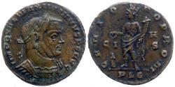 Ancient Coins - Maximianus - AE Follis - GENIO POP ROM - Lyon - RIC.288