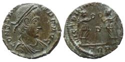 Ancient Coins - Constans Avg - Ae Nummus - VICTORIAE DD AVGG Q NN - Trier - RIC. 195 - portrait