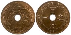 World Coins - French Indochina - 1 cent 1899 - KM. 19.8 - Quality