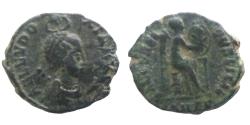 Ancient Coins - Eudoxia - AE 3/4 - SALVS REIPVBLICAE - Antioch - RIC.104