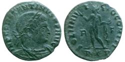 Ancient Coins - Constantine I - Ae Nummus - SOLI INVICTO COMITI - Rome - RIC. 19
