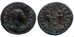 Ancient Coins - Aurelian - AE aurelianus - RESTITVTOR EXERCITI - Cyzicus - RIC. 366