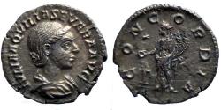 Ancient Coins - Aquilia Severa - Ar denar - CONCORDIA - RIC.225