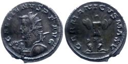 Ancient Coins - Gallienus - AR Antoninianus - GERMANICVS MAX V - Trier - RIC.18
