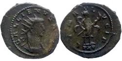 Ancient Coins - Gallienus - AR Antoniniaus - LVNA LVCIF - Antioch - RIC. 609