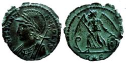 Ancient Coins - Constantinopolis - Ae nummus - Rome - RIC. 371 R2 -