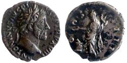 Ancient Coins - Antoninus Pius - AR Denarius - COS IIII - RIC.238 - Portrait!