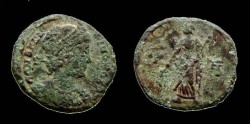 Ancient Coins - Constantinopolis Commemorative Æ Follis  Very rare
