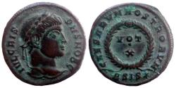 Ancient Coins - Crispus - Ae nummus - CAESARVM NOSTRORVM - Siscia - RIC. 165 - nice