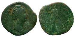 Ancient Coins - Faustina I - AE Sestertius - AVGVSTA