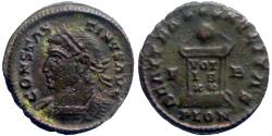 Ancient Coins - Constantine I - Ae nummus - BEAT TRANQLITAS - London - RIC. 240 R2