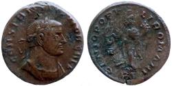 Ancient Coins - Constantius I Chlorus - AE Follis - GENIO POPVLI ROMANI - Lyon - RIC. 54a - not common