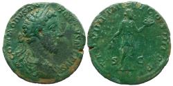 Ancient Coins - COMMODUS - AE Sestertius - TR P VIIII - IMP VI COS IIII PP - RIC.413