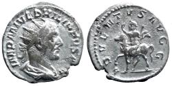 Ancient Coins - Philippus I - Ar Antoninianus - ADVENTVS AVGG - Rome - RIC.26