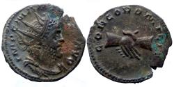 Ancient Coins - Marius - Billon Antoninianus - CONCORD MILIT - RIC.7 - reverse