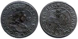World Coins - Austria - Ferdinand Charles - 3 kreuzer 1649 - Hall - KM.852 - Quality