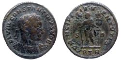 Ancient Coins - Constantine I Caesar -  Follis - PRINCIPI IVVENTVTIS  - Trier - RIC.734