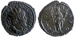 Ancient Coins - Postumus - Antoninianus - FELICITAS AVG - Trier - RIC.58 - Large and portrait