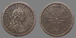 World Coins - FRANCE - III eme Republique - Essai de métal et de module au type de Louis XV  - Maz.2227