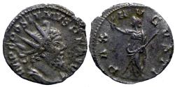 Ancient Coins - Postumus - Billon Antoninianus - PAX AVGVSTI - Trier - RIC.300 - Rare