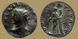 Ancient Coins - GALLIENUS - Billon Antoninianus - PROVIDENTIA AVG - Milan mint - Left bust - Rare