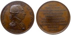 World Coins - France - USA- Ae medal -  LAFAYETTE - Rare