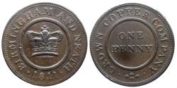World Coins - BIRMINGHAM - Penny token 1811