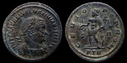 Ancient Coins - MAXIMIANVS Herculis - AE Follis - IMP C M AVREL ... - GENIO POP ROM - Trier