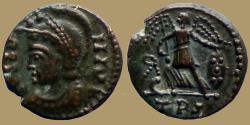 Ancient Coins - CONSTANTINOPOLIS - AE reduced commemmrative follis - Trier mint IMITATION