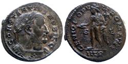 Ancient Coins - Constantius I Caesar - AE Follis - GENIO POPVLI ROMANI - Trier - RIC. 530a