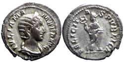 Ancient Coins - Julia Mamaea - Ar denarius - FELICITAS PVBLICA - RIC.335 - portrait