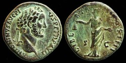 Ancient Coins - Antoninus Pius - Sestertius - LIBERTAS COS IIII