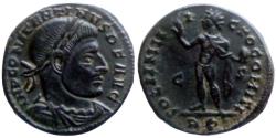 Ancient Coins - Constantine I - Nummus - SOLI INVICTO COMITI - Rome - RIC. 40 - nice