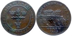 World Coins - NOTTINGHAM - Penny token 1813