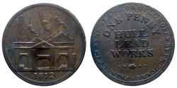 World Coins - HULL - Penny token 1812
