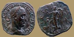 Ancient Coins - TRAJAN DECIUS - AE Sestertius - VICTORIA AVG  - RIC.126d