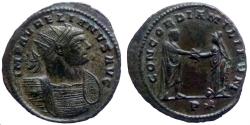 Ancient Coins - Aurelian - Ae Aurelianus - CONCORDIA MILITVM - Siscia - RIC. 216